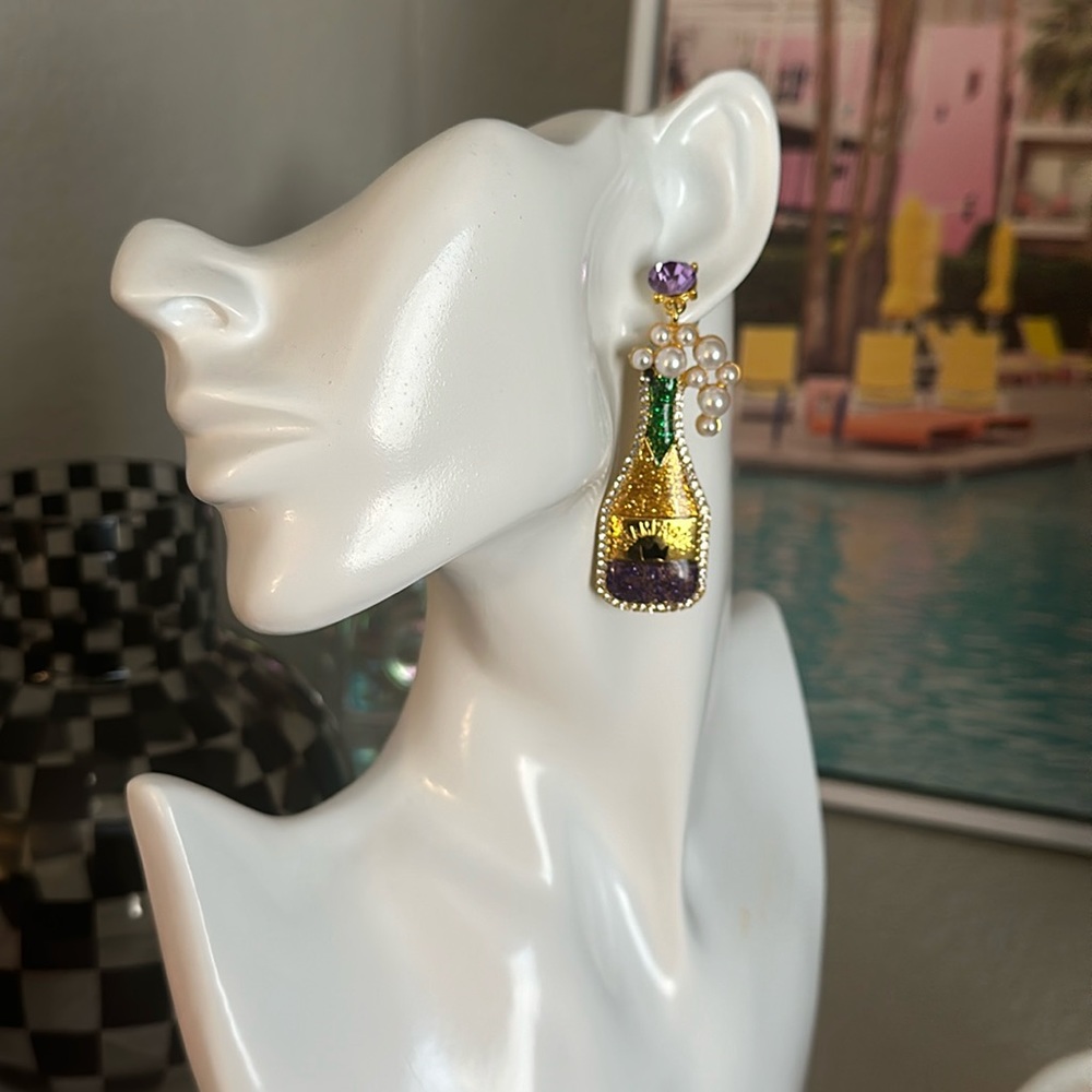 Champagne Earrings